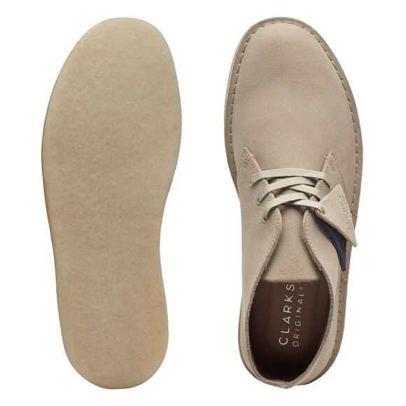 Clarks Mens Desert Coal Brown Boots (NWT) - Picture 6 of 6